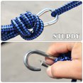 thumbnail image 3 of Sunny Portable Nylon Parachute Hammock Light Travel Camping Hiking Swing Bed-Blue, 3 of 7