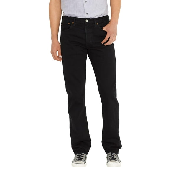 Levi's Men's Big & Tall 501 Original Fit Jeans (Seasonal), (New) Black-Legacy, 36W x 34L