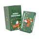 thumbnail image 1 of Caja de regalo navideña con forma de hucha que rebota, recuerdo de fiesta, festival navideño con bolsa de regalo verde, 1 of 9