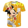 thumbnail image 1 of Lindas camisetas de Mickey Mouse para niña, camiseta de dibujos animados para niñas, camisetas, ropa para niños, ropa para niños, serie de Disney, Top informal Tees10T Gao Jinjia LED, 1 of 2