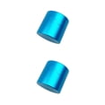 thumbnail image 1 of Cateissary Pool Cue Chalk Holder Organizador Forma redonda Fácil de usar Carrier Case Metal 2piezas Azul, 1 of 1