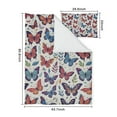thumbnail image 5 of Flower and Butterfly Duvet Cover and Pillowcase Set for Single Bedding, Bedroom Accessories for Kids Teens, 5 of 5