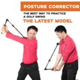thumbnail image 3 of tredstone Golf Swing Trainer Posture Training Corrector Aids Arm Swing Wrist black, 3 of 5