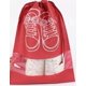 thumbnail image 1 of Bolsa de viaje para zapatos CHAO 10 piezas con cordón y cierre transparente azul, 1 of 4