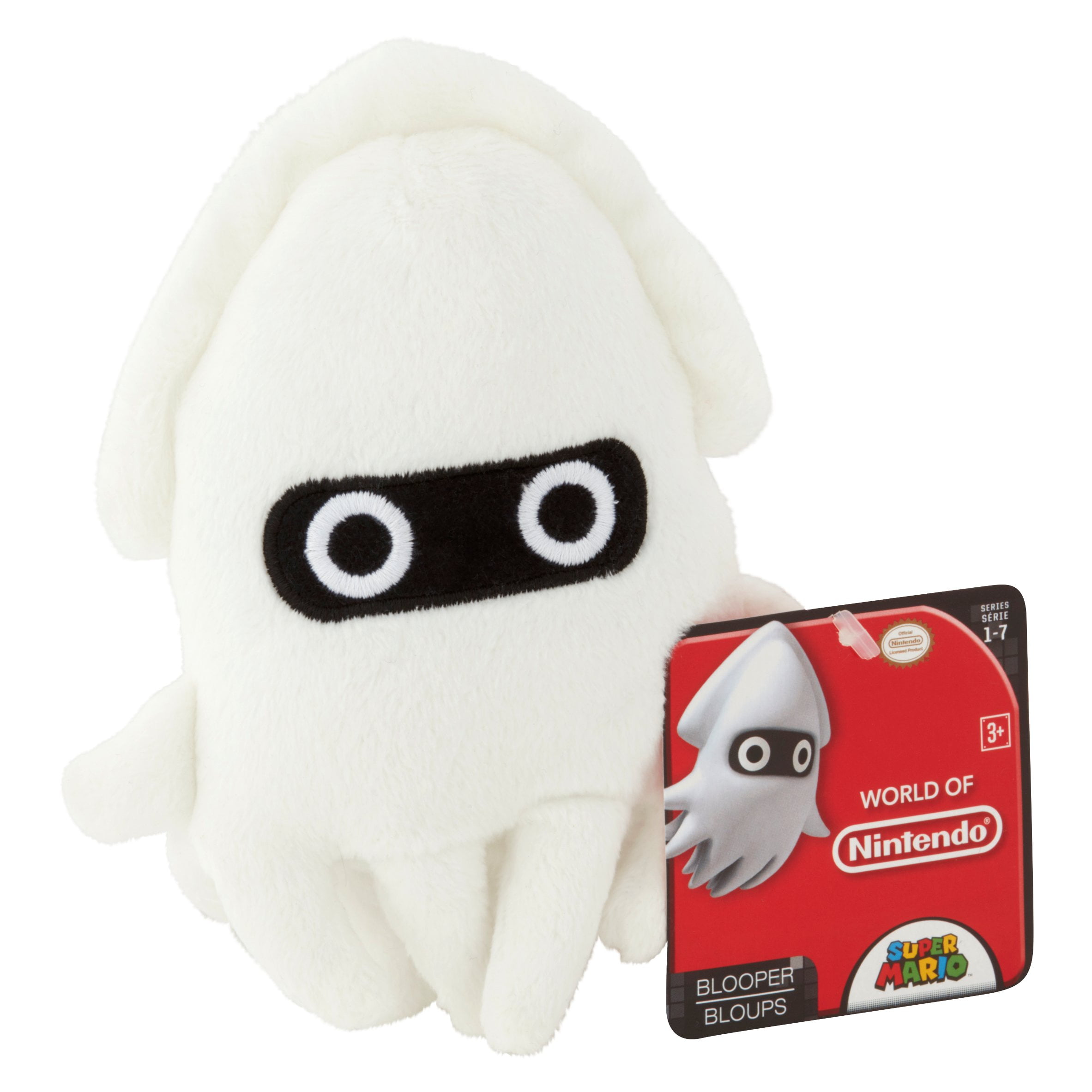 Nintendo Super Mario Blooper Plush 3