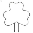 thumbnail image 2 of Flmtop Support de Plante Stable Anneau Large Application Métal Robuste Résistance aux Intempéries Piquet de Fleur pour Maison, 2 of 8