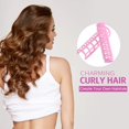 thumbnail image 2 of NOGIS 28 Pcs Self Grip Small Hair Rollers Set, 0.6in Plastic Plastic Hair Rollers No Heat Roller Hair Curlers with Comb for DIY Hair Styling and Salon Use (Random Color), 2 of 7