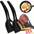 thumbnail image 3 of Espátula Multifuncional para Freír Carne con Clip, Espátula Dos en , Clip para Alimentos, Sartén, Espátula, Clip para Tortilla, Rojo, 3 of 5