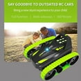 thumbnail image 4 of RC Stunt Car 2.4Ghz Special Effects Transform Tank Straight 360 Rotate Transformable Drive Hot Speed Racing, 4 of 8