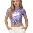 thumbnail image 1 of Niños Disfraces Niños Primavera Verano Color Sólido Carnaval Festa Festival Desempeño Cuello Redondo Camiseta Top para Niño Pequeño, 1 of 8