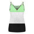 thumbnail image 5 of Idoravan Tank Tops for Women Clearance Fashion Women Summer Sleeveless V-Neck Pullover Print Casual Blouse Tops, 5 of 5