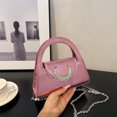 thumbnail image 3 of Bolso De Embrague De Noche Bolso de mano de noche para mujer Bolso de fiesta de cóctel con cadena elegante Bolso de mensajero (rosa) Tmvgtek Para Estrenar, 3 of 5