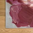 thumbnail image 4 of Eleanora painterly florals Washable Art Area Rug size 5'x8', Power-loomed, Heavenly Softness with Non-Slipping Backing, 4 of 7