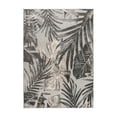 thumbnail image 3 of World Rug Gallery Floral Leaves Indoor/Outdoor Area Rug - Gray 5' x 7', 3 of 9
