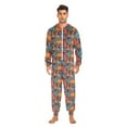 thumbnail image 6 of joogoo Trendy Pug and Bulldog Unisex Adults Onesies Pajamas Jumpsuits L, 6 of 7