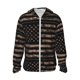 thumbnail image 1 of Balery American Flag with Desert Camouflage Sudadera ligera de manga larga con capucha y protección solar UPF 50+ para hombre y mujer, ideal para pesca y running-Small, 1 of 7