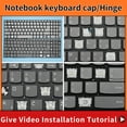 thumbnail image 1 of Replacement Keycap Key cap Hinge for Lenovo Ideapad 3-15ADA05 3-15IIL05 3-15ARE05 3-15IGL05 3-15IML05 Keyboard 3 Keycap, 1 of 5