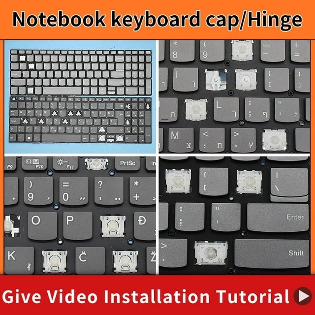 Replacement Keycap Key cap Hinge for Lenovo Ideapad 3-15ADA05 3-15IIL05 3-15ARE05 3-15IGL05 3-15IML05 Keyboard 3 Keycap