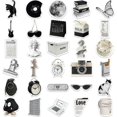 thumbnail image 3 of Pegatinas estéticas para portátiles, álbumes de recortes, botellas de agua, pegatinas en blanco y negro, 61 pegatinas retro Y2K para adolescentes, calcomanías de vinilo impermeables., 3 of 5