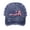 H003- Navy, variant on Fourth of July Accessories, Fourth of July decorations, Black Mesh Fabric, Embroidery Fabric, Faded Adjustable Sun Cap, 1 Pc, Maroon, Unisex Patriotic Picnic Headgear