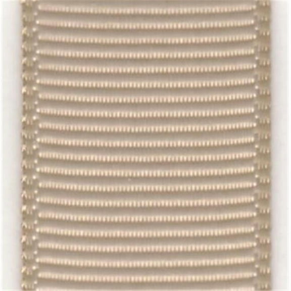 Papilion R074200230835100Y .88 in. Grosgrain Ribbon 100 Yards - Tan