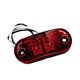 thumbnail image 4 of Luz LED de posición lateral de 12V/24V, luz LED de separación para camiones y remolques, luces externas para barcos, luces LED marinas para a, remolque de coche, a Rojo Yotijar Luz de posición lateral, 4 of 6