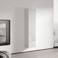 thumbnail image 3 of Fly Modular Wall Mounted Floating Bookcase Cabinet (Type-40) White, 3 of 5
