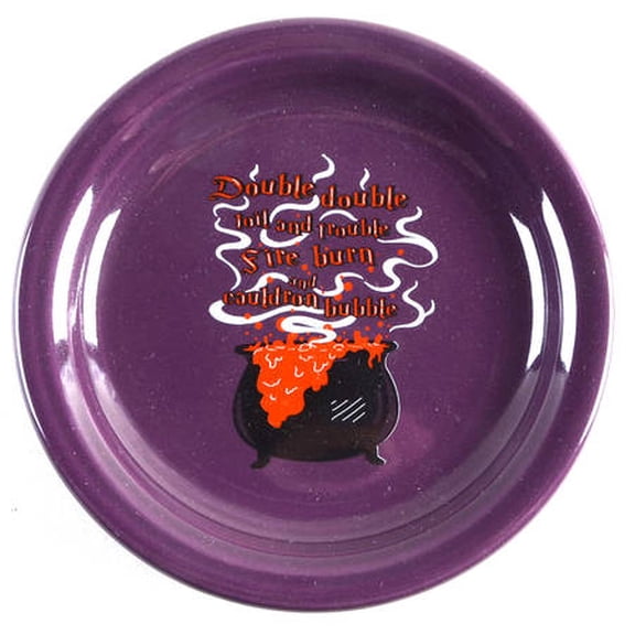 Open Box Fiesta Tableware Company Fiesta Halloween Cauldron Appetizer Plate 12000482