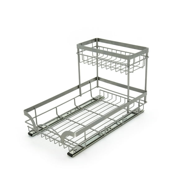 HomeZone Sliding Organizer, 15.67 in Length x 10 in Width