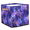 Multicolor 1, variant on CURLYOOT Purple Cube Storage Bin, 13 x 13 x 13 Storage Cube Bins for Organizing, Butterfly Fabric Foldable Closet Baskets with Handles for Closet, Shelves, Clothes