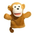 thumbnail image 1 of Marionetas de mano de peluche de animal para contar historias, herramienta de enseñanza realista, juguete de animal de peluche, guantes para enseñar, mono, 1 of 8