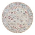 thumbnail image 2 of Unique Loom Noble Collection Area Rug - Alexander (3' 10" Round Ivory/Blue), 2 of 6