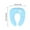 Blue, variant on Skegnu 50% Off Clear! Foldable Potty Training Seat Baby Travel Toilet Potty Seat Covers Non Slip Pads for Bathroom