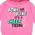 thumbnail image 3 of Inktastic Bows and Bling Its a Cheerleading Thing Toddler Hoodie, 3 of 4
