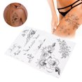 thumbnail image 4 of , Flowers Temporary  Natural Real Effect  for Waist Chest Back for Shoulder Arm, 4 of 8