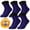 146#E, variant on 7-Pair Thick Fleece-Lined Mid-Calf Socks with Cold Wind Protection, Stretch Comfort Fit and Durable Thermal Warmth – Winter Hiking Ski Christmas Socks for Men and Women