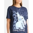 thumbnail image 4 of Stitch Ohana Women's Graphic Tee with Short Sleeves, Sizes XXS-XXL, 4 of 5