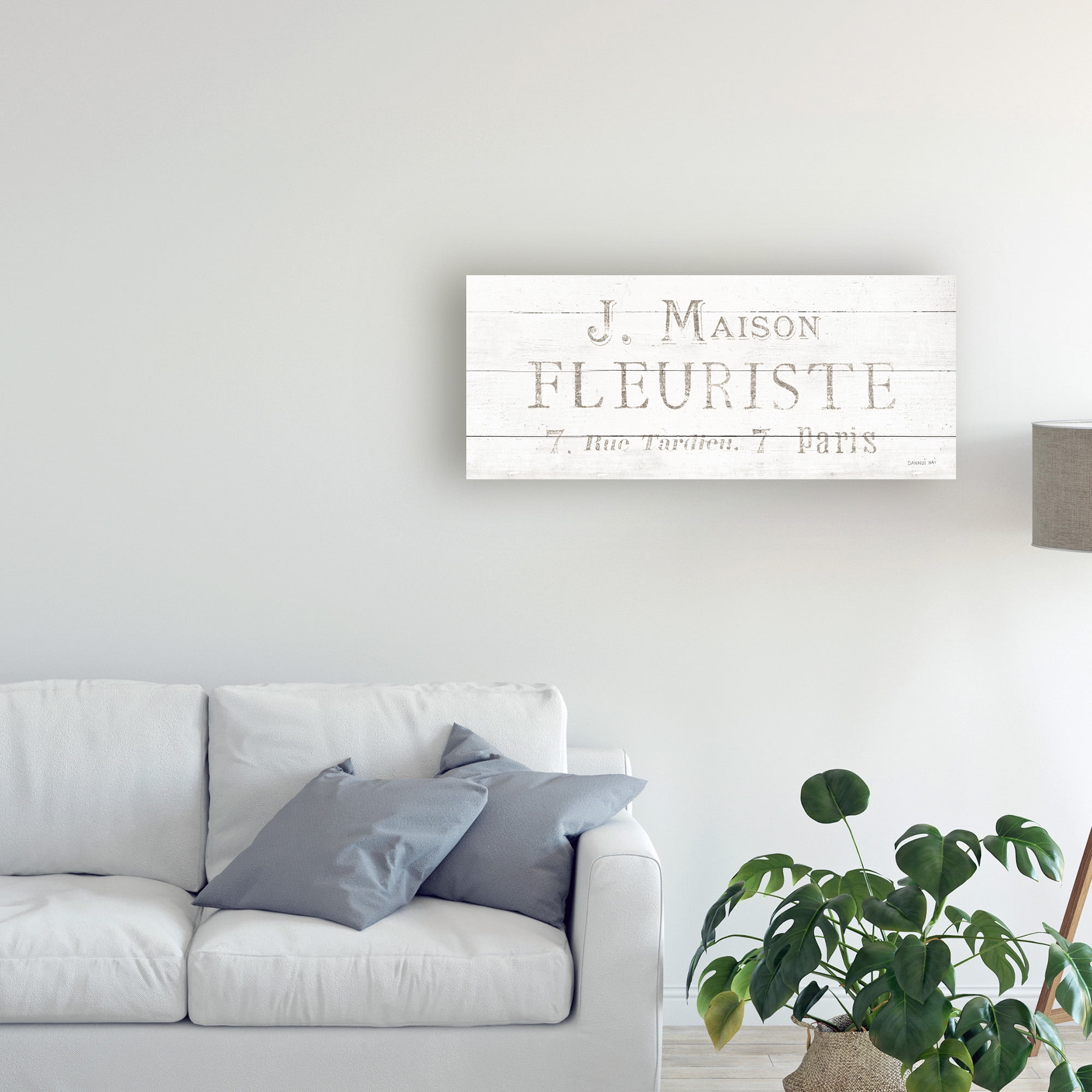 Trademark Fine Art 'Maison des Fleurs X' Canvas Art by Danhui Nai