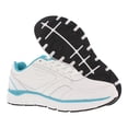 thumbnail image 4 of Spira WaveWalker Women's Slip Resistant Walking Shoe - White / Aqua, 4 of 5