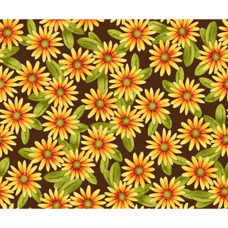 Small Allover Daisies Fabrics