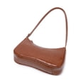 thumbnail image 3 of WSRYDJDL Bolso pequeño para mujer, bolsos de hombro ajustables, bolso de mano con patrón de cocodrilo con cierre de cremallera, retro, 3 of 5