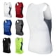 thumbnail image 2 of Toystoory Chaleco para correr para hombre, deportes, Fitness, compresión, tanques sin mangas, secado rápido, ajustado, para correr, Fitness, gimnasio, Uniforme atlético blanco SG Toystoory FS8134-03, 2 of 6