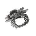 thumbnail image 2 of Crystal Stretch Flower Ring, 2 of 3