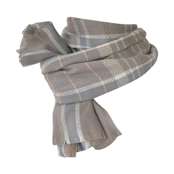 KEUSN Women Fall Winter Scarf Classic Scarf Warm Soft Large Blanket Wrap  Shawl Scarves G One Size