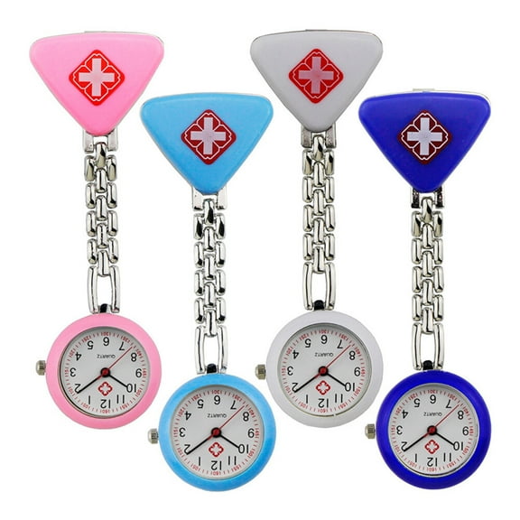 WRITWAA 1Pc Portable Nurse Watch with Waterproof Medical Lapel Watch