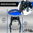 thumbnail image 3 of Mountain MTN1694 29-33.5 in. Heavy Duty Adjustable Pneumatic Shop Stool, 3 of 7