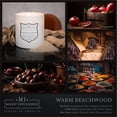 thumbnail image 2 of Manly Indulgence Warm Beachwood Scented Candles for Men, 15 oz Wooden Wick, Fathers Day Candle, 60H Burn, Candles for Home Scented - Made in The USA, 2 of 7