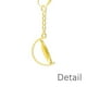 thumbnail image 4 of Anillo de oro de metal llavero llavero, 4 of 4