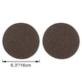 thumbnail image 4 of Kiven Fabric Led Light Cover,Light Blocking Stickers, 6.3in in Dia, Brown Fabric Ceiling Light Filters, 4 of 6
