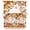Red Orange Pumpkin Orange White, variant on Curtains Swag and Tiers Curtains Set, Orange Pumpkins Fall Valances with Kitchen Tier Curtain 36 Inches Long, Maple Leaf Thanksgiving Botanical Swag Light Filtering Curtains for Sink/Laundry Room